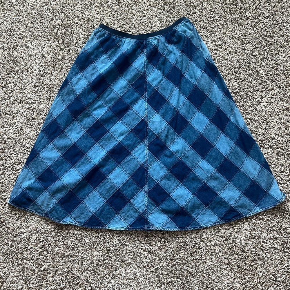 BAUM UND PFERDGARTEN  Shreela Patchwork Denim Skirt Size 44 (0657) - Picture 4 of 10